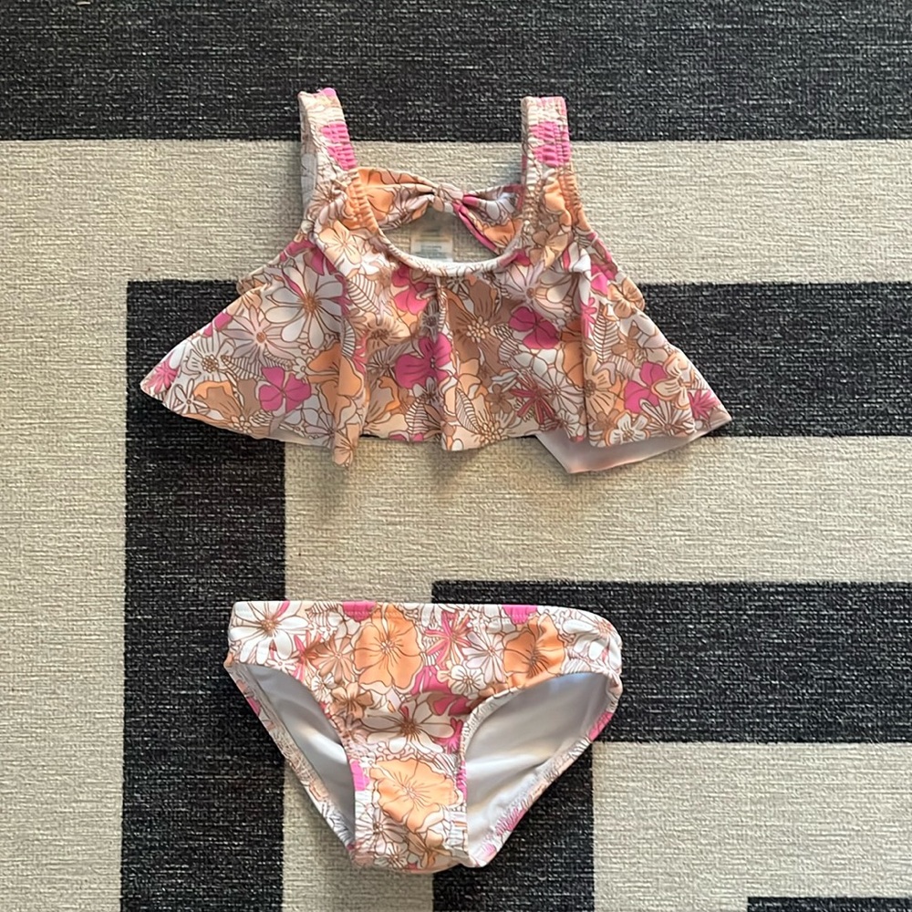 Girls Coral & Reef Bikini ☀️